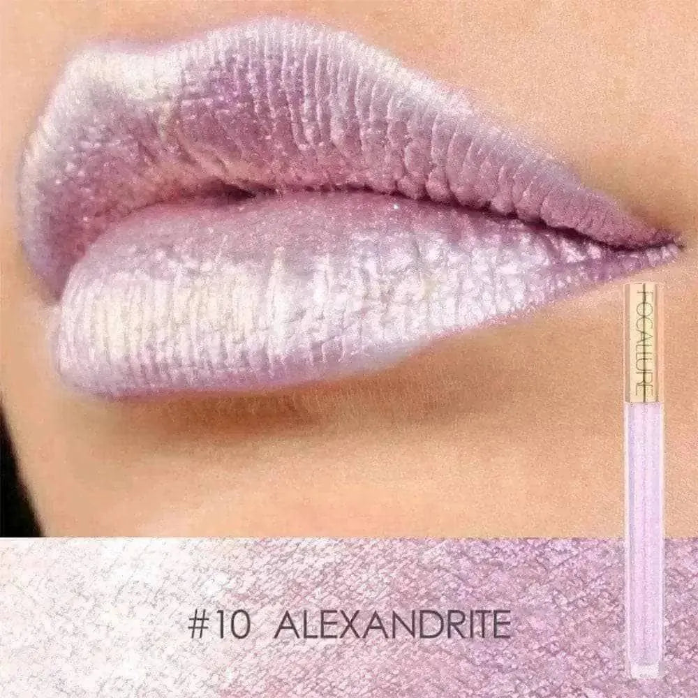 Heavy Metallic Chameleon Liquid Lipstick#12