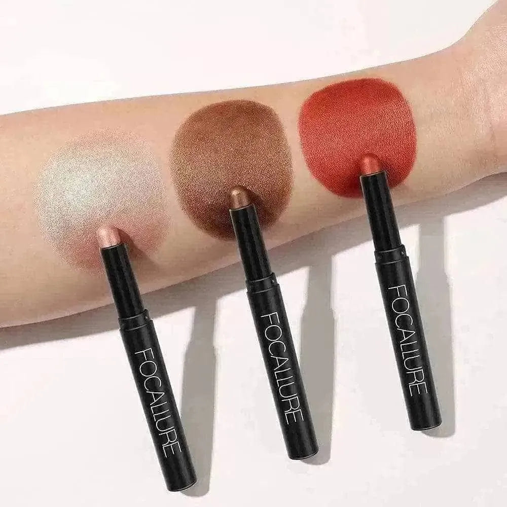 3Pcs Shimmer Cream Eyeshadow Stick Kit (#1 & #2 & #3)