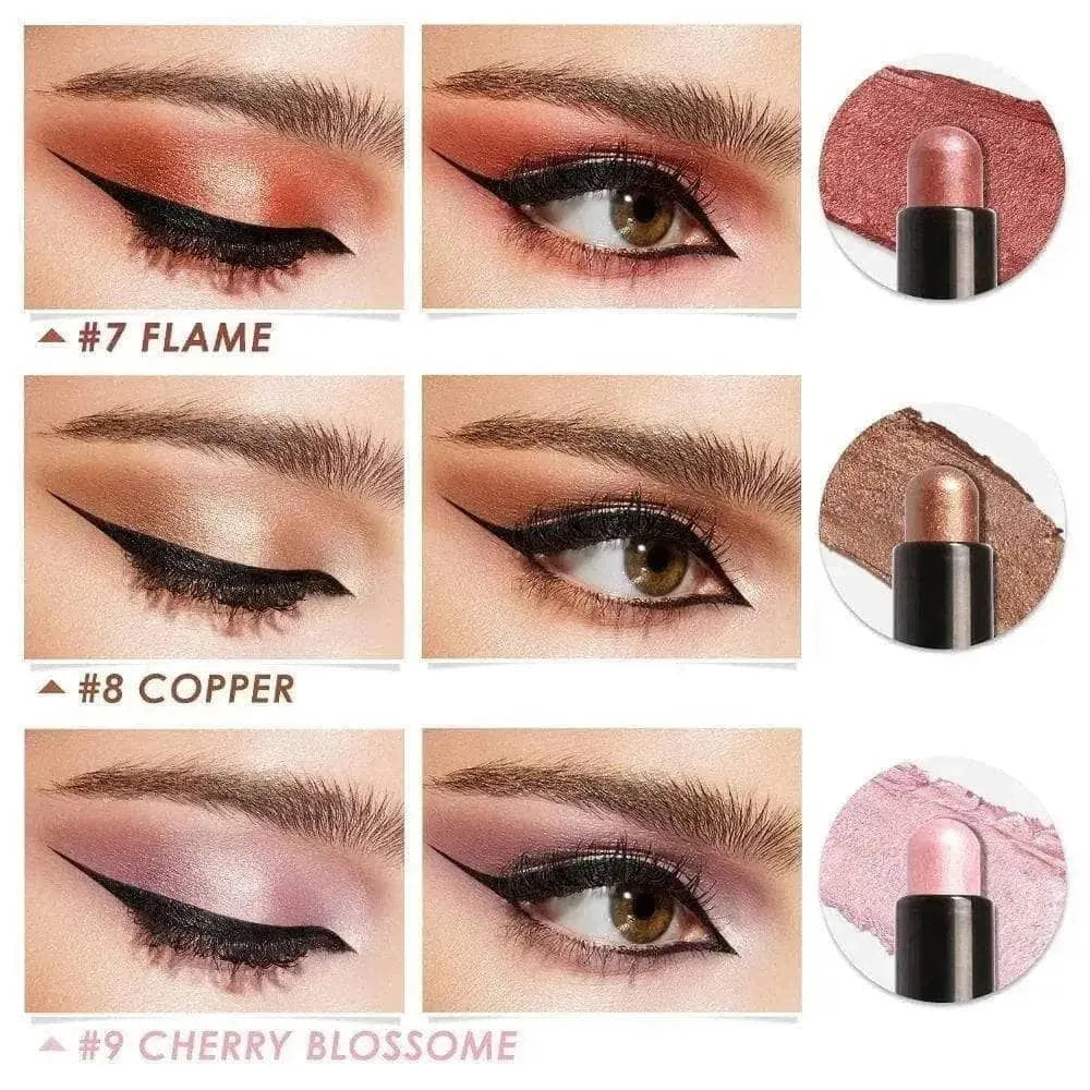 3Pcs Shimmer Cream Eyeshadow Stick Kit (#1 & #2 & #3)
