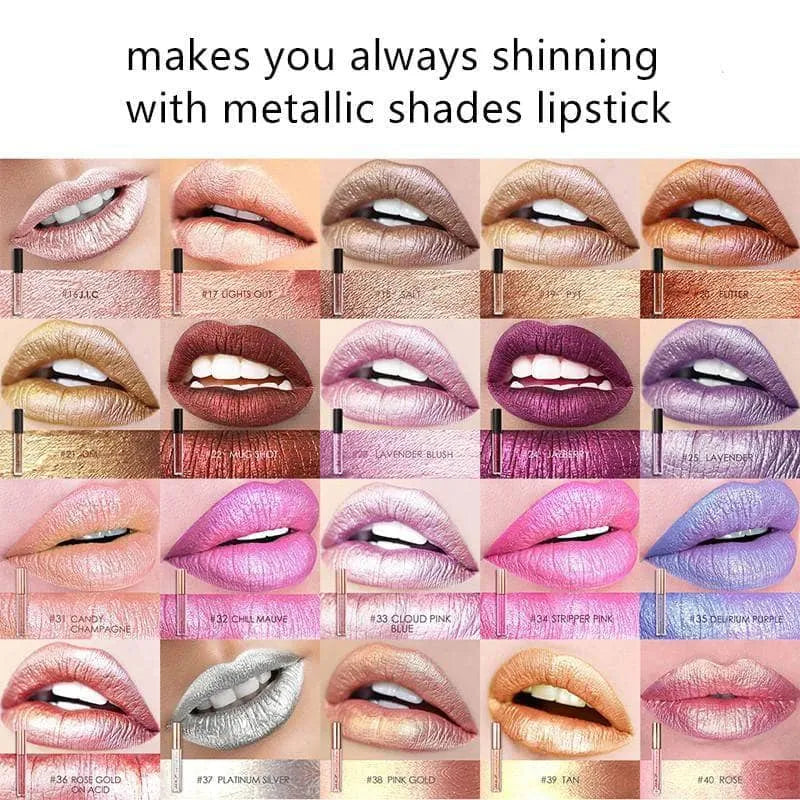 Long-Lasting Transfer-Proof Liquid Lipstick #32