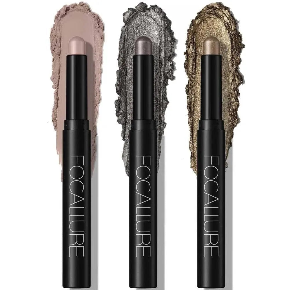 3Pcs Shimmer Cream Eyeshadow Stick Kit(#22 & #23 & #24)