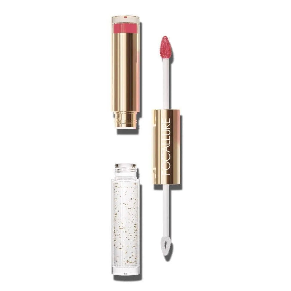 Focallure Juicy Mark Lip Stain & Lip Oil Duo #BB01 HAZELNUT SPREAD