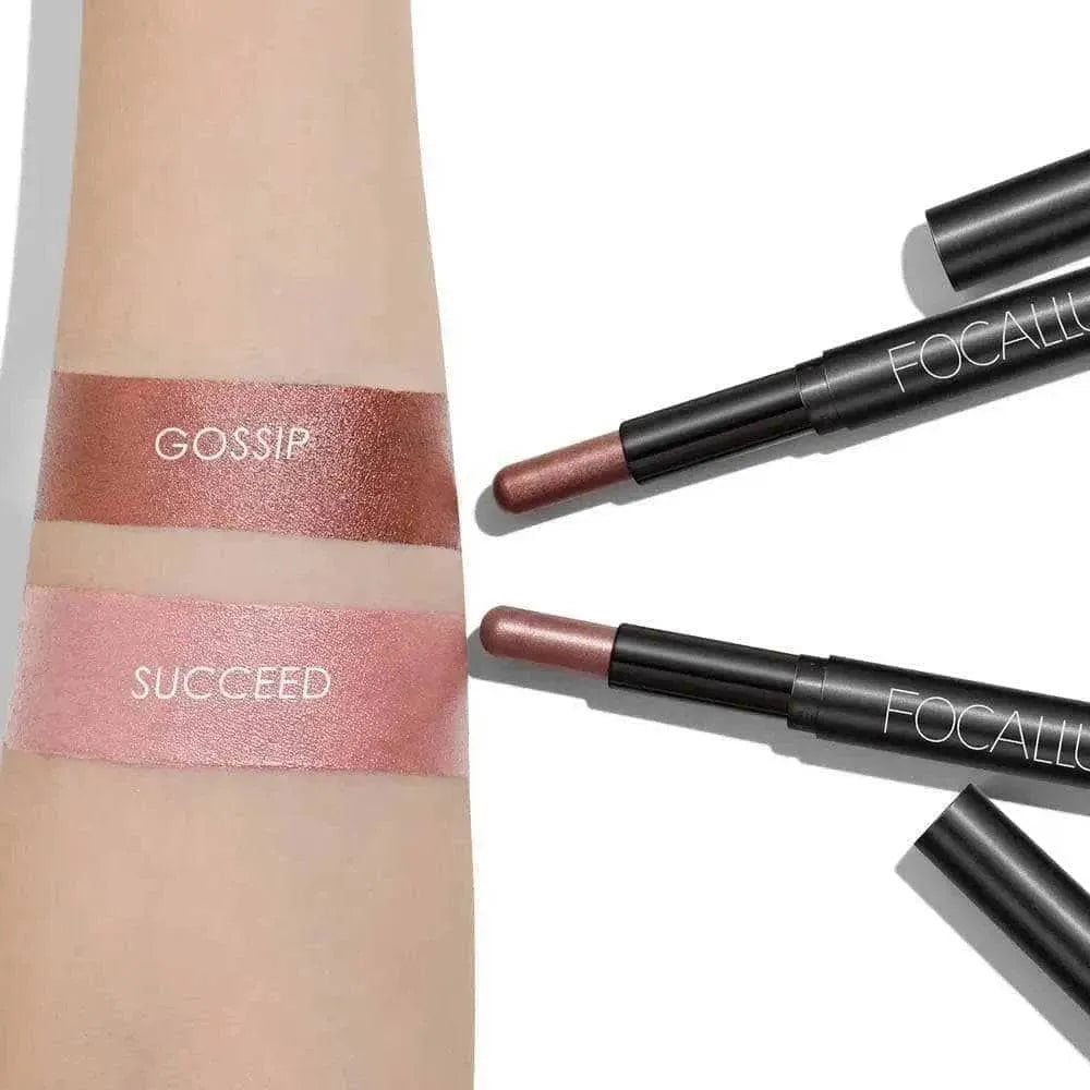 2Pcs Shimmer Cream-Eyeshadow Stick Kit(#14 & #15)