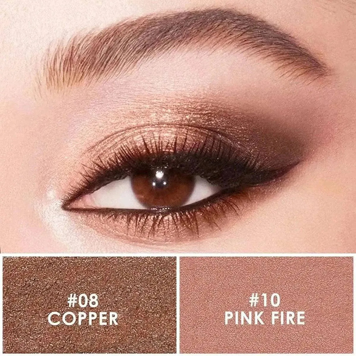 2Pcs Shimmer Cream-Eyeshadow Stick Kit(#14 & #15)