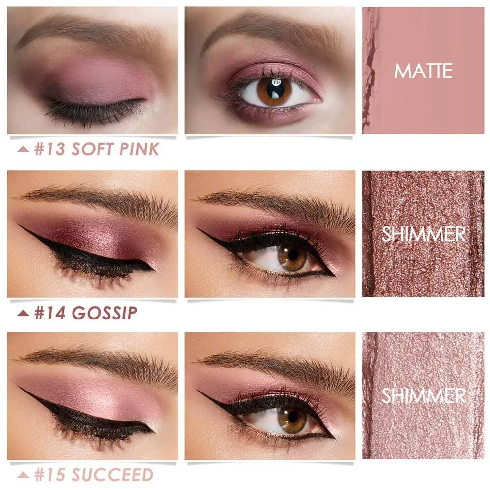 3Pcs Shimmer Cream Eyeshadow Stick Kit
