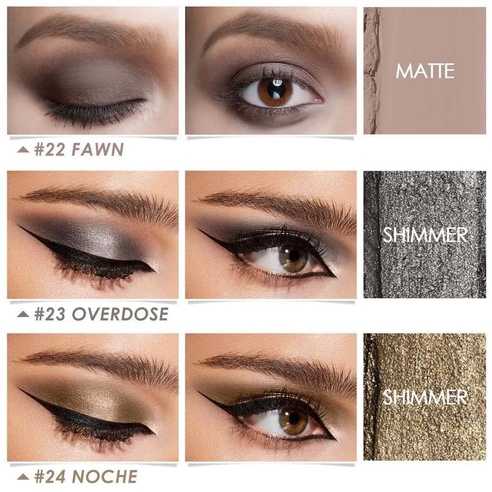 3Pcs Shimmer Cream Eyeshadow Stick Kit