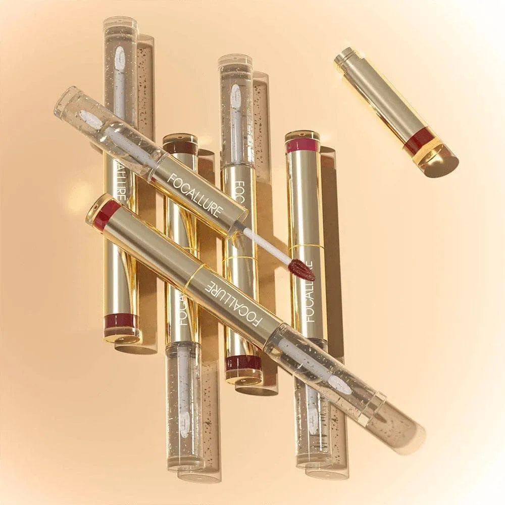 Focallure Juicy Mark Lip Stain & Lip Oil Duo #OR01 TASTY PASTA