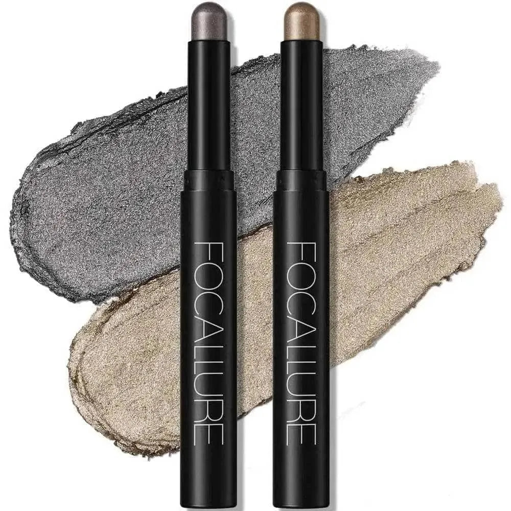 2Pcs Shimmer Cream-Eyeshadow Stick Kit(#14 & #15)