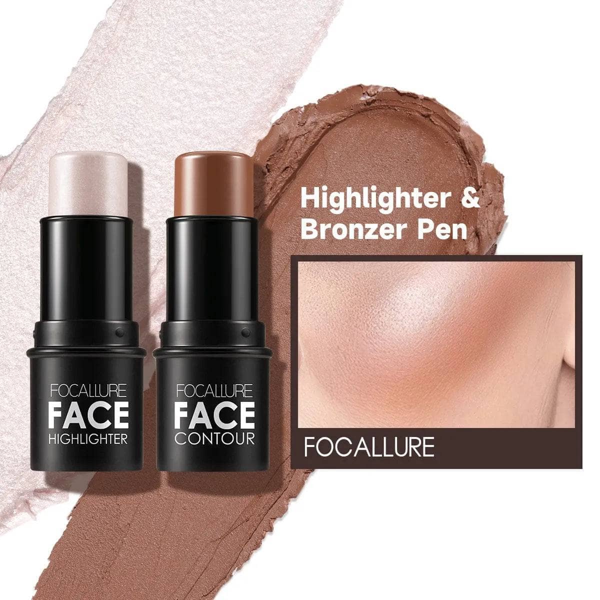 2pcs Contour Foundation Stick