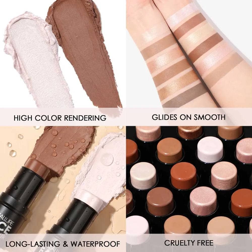 2pcs Contour Foundation Stick