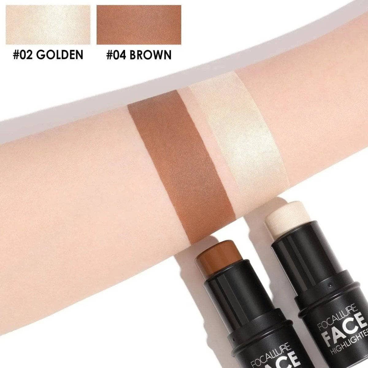2pcs Contour Foundation Stick #2#4