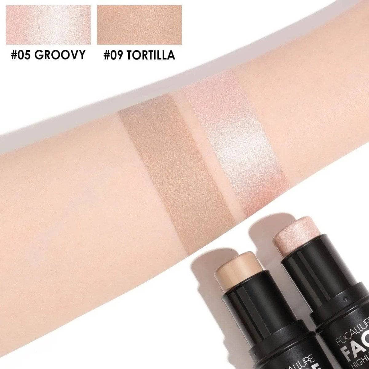 2pcs Contour Foundation Stick #2#4