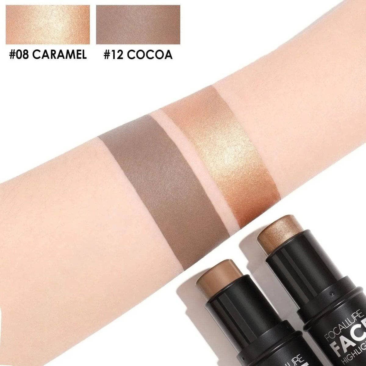 2pcs Contour Foundation Stick #2#4