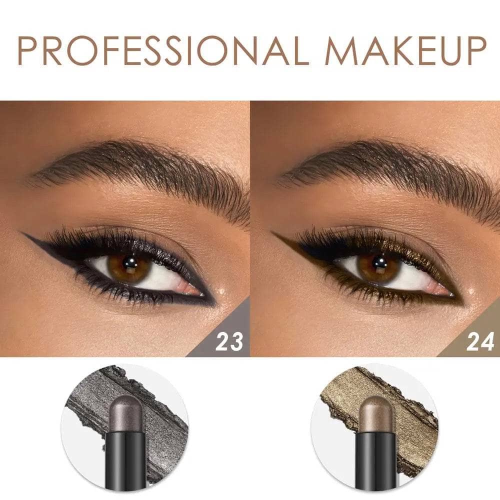 2Pcs Shimmer Cream-Eyeshadow Stick Kit(#23 & #24)