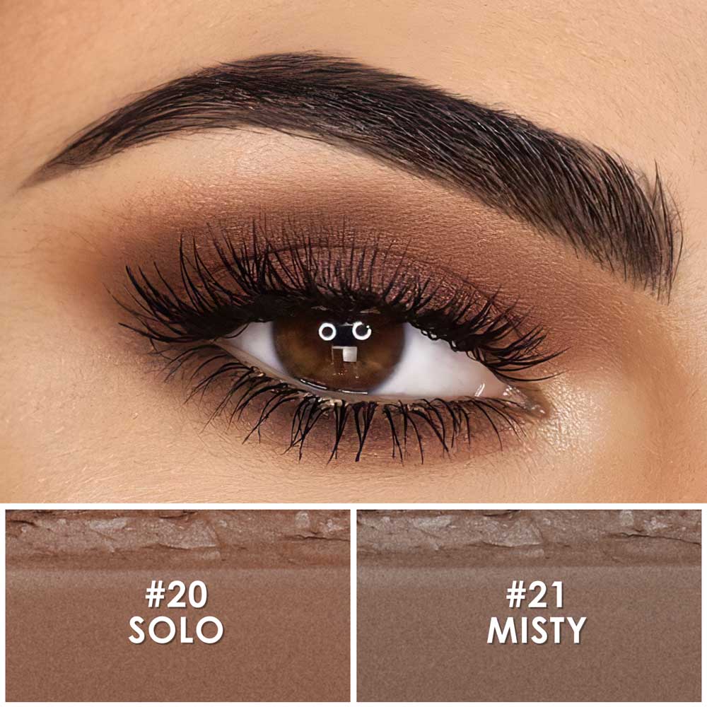 2Pcs Shimmer Cream Eyeshadow Stick Kit
