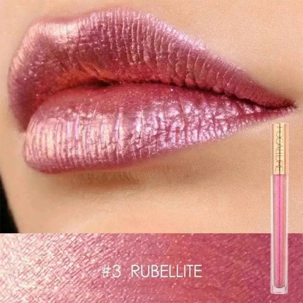 Heavy Metallic Chameleon Liquid Lipstick#12