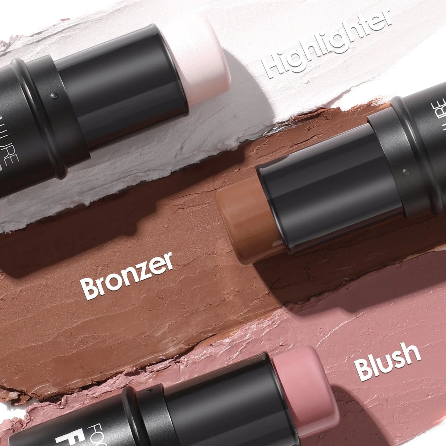 3Pcs Contour Makeup Kit