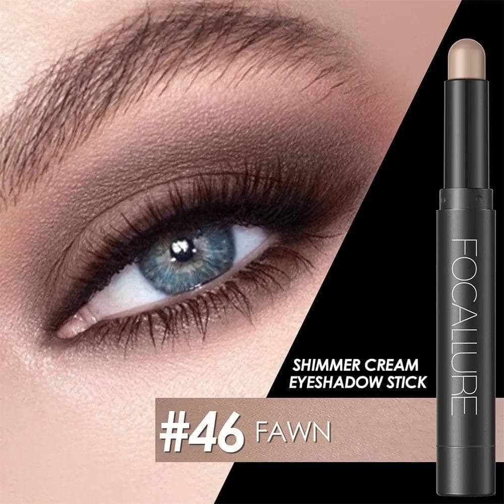 6pcs Shimmer Cream-Eyeshadow Stick Set #19-24