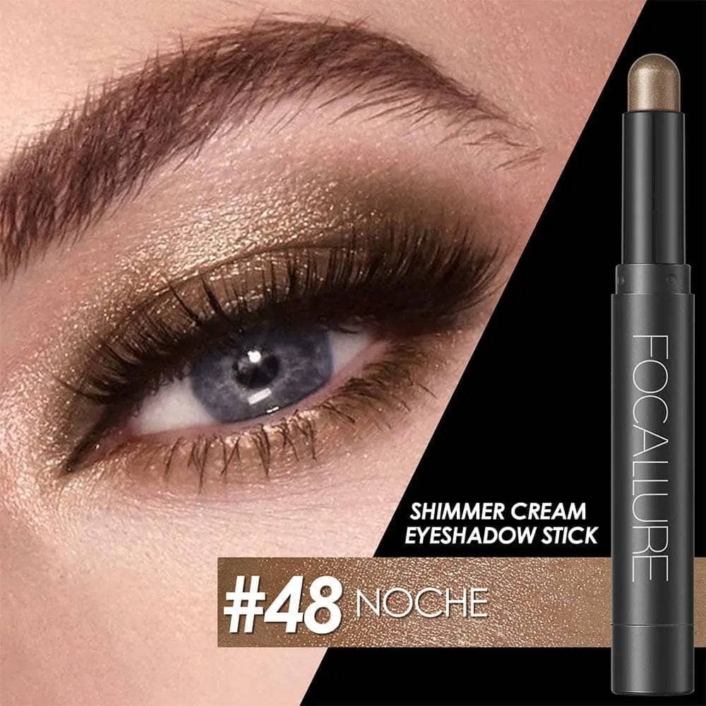 6pcs Shimmer Cream-Eyeshadow Stick Set #19-24