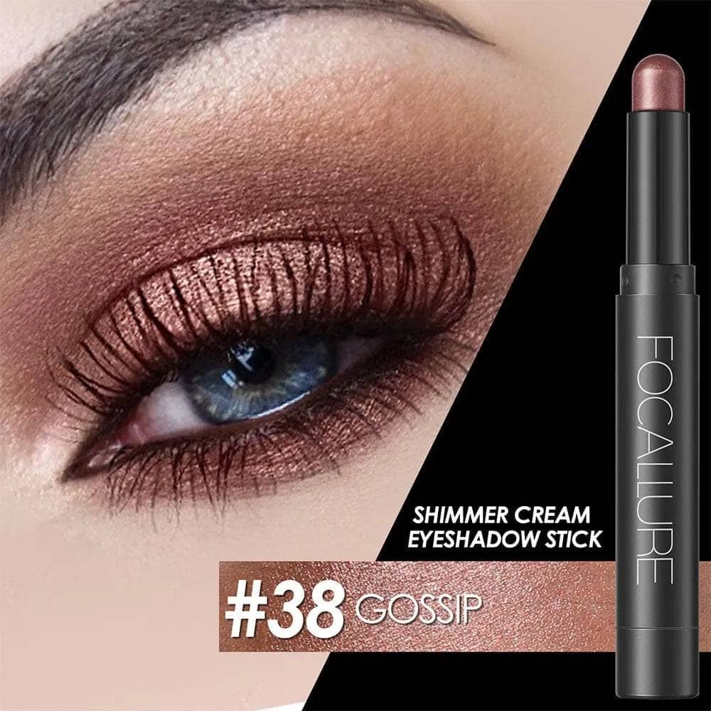 6pcs Shimmer Cream-Eyeshadow Stick Set #19-24