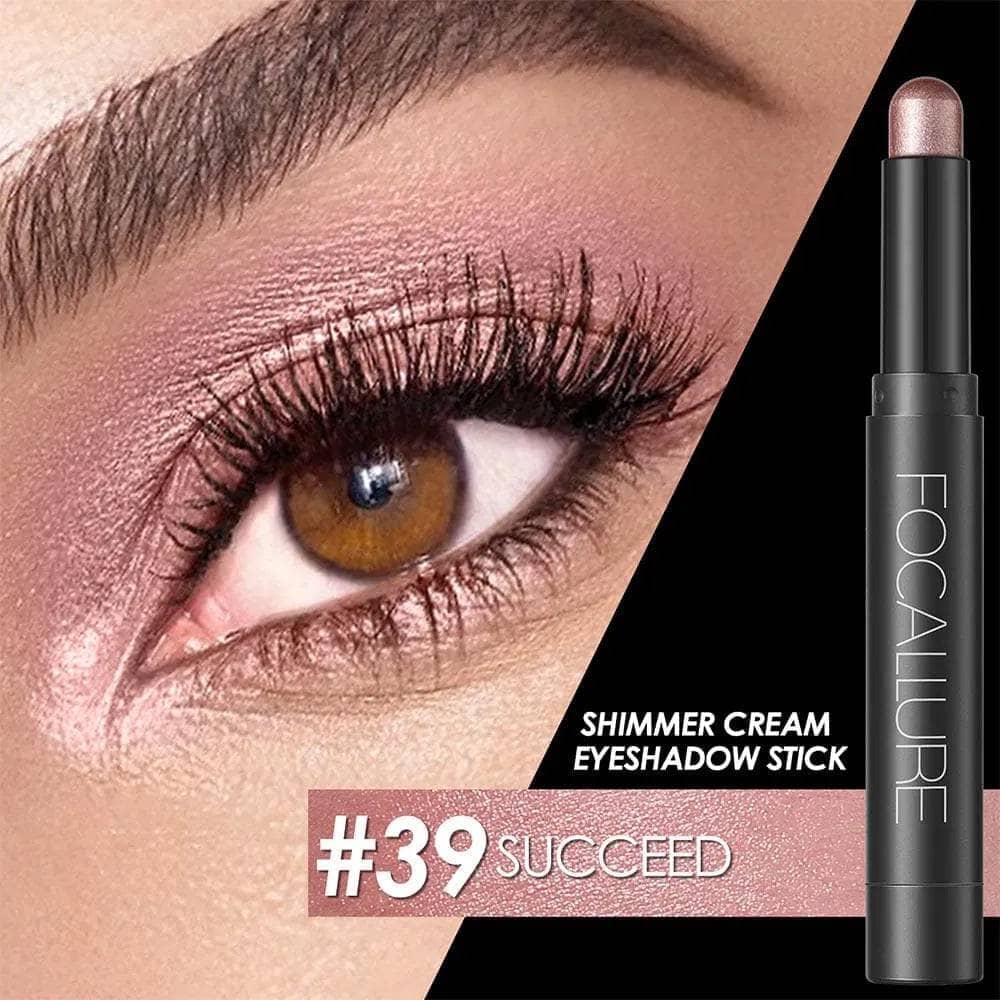 6pcs Shimmer Cream-Eyeshadow Stick Set #19-24