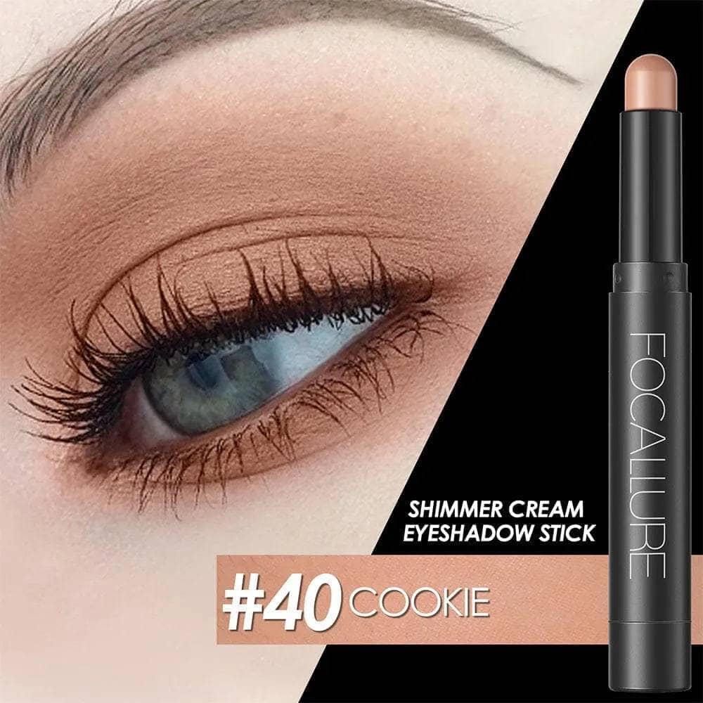 6pcs Shimmer Cream-Eyeshadow Stick Set #19-24