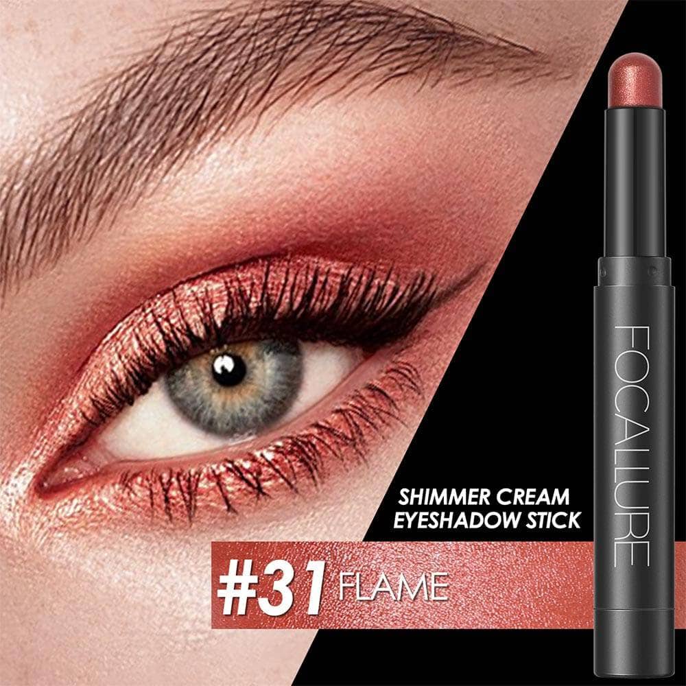 6pcs Shimmer Cream-Eyeshadow Stick Set #19-24