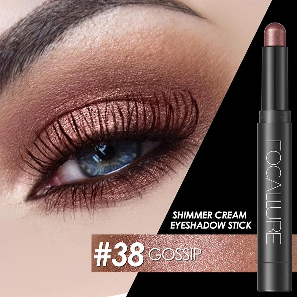 6pcs Shimmer Cream Eyeshadow Stick Set