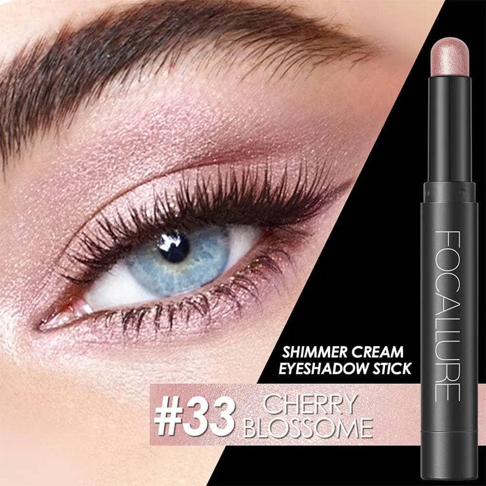 6pcs Shimmer Cream-Eyeshadow Stick Set #7-12