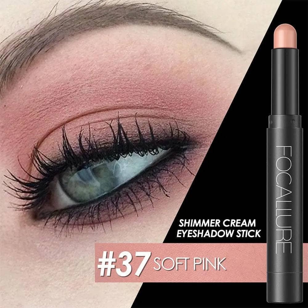 6pcs Shimmer Cream-Eyeshadow Stick Set #7-12