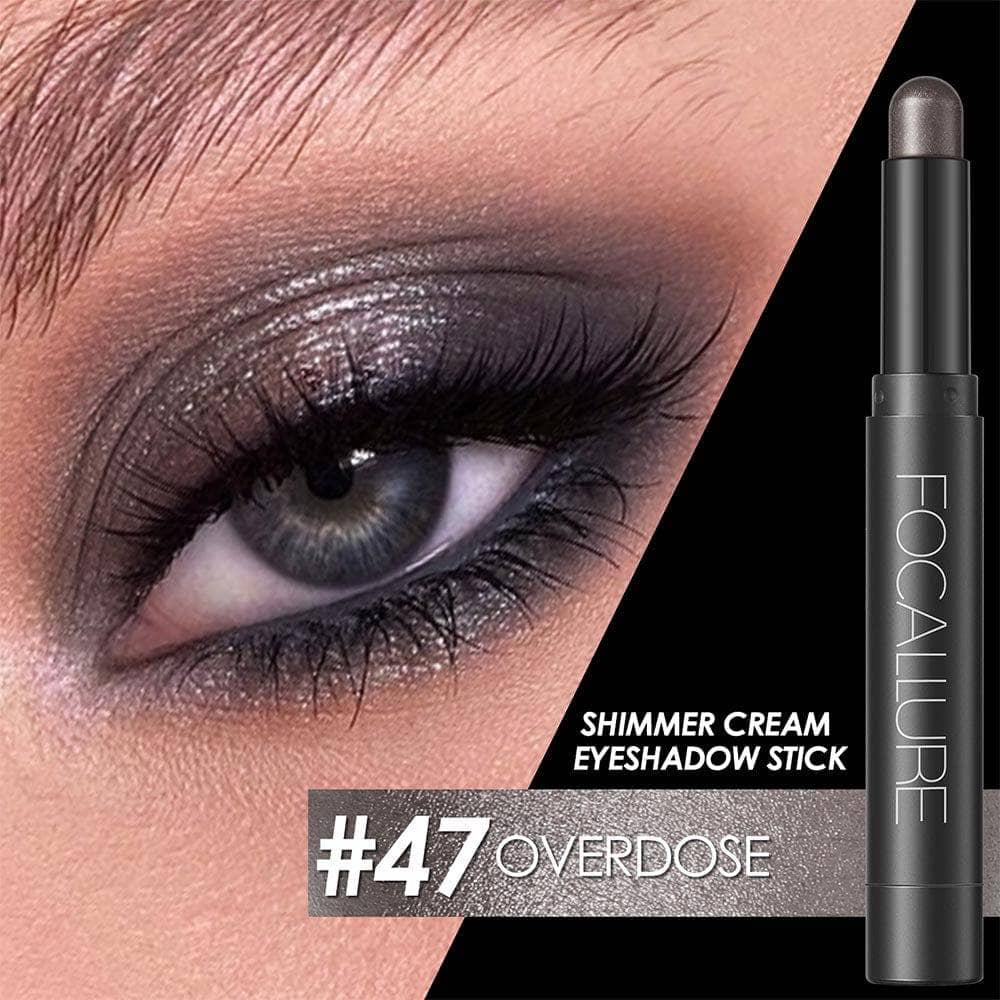 6pcs Shimmer Cream-Eyeshadow Stick Set #7-12