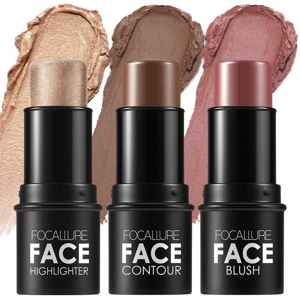 3Pcs Contour Makeup Kit #05#09#13