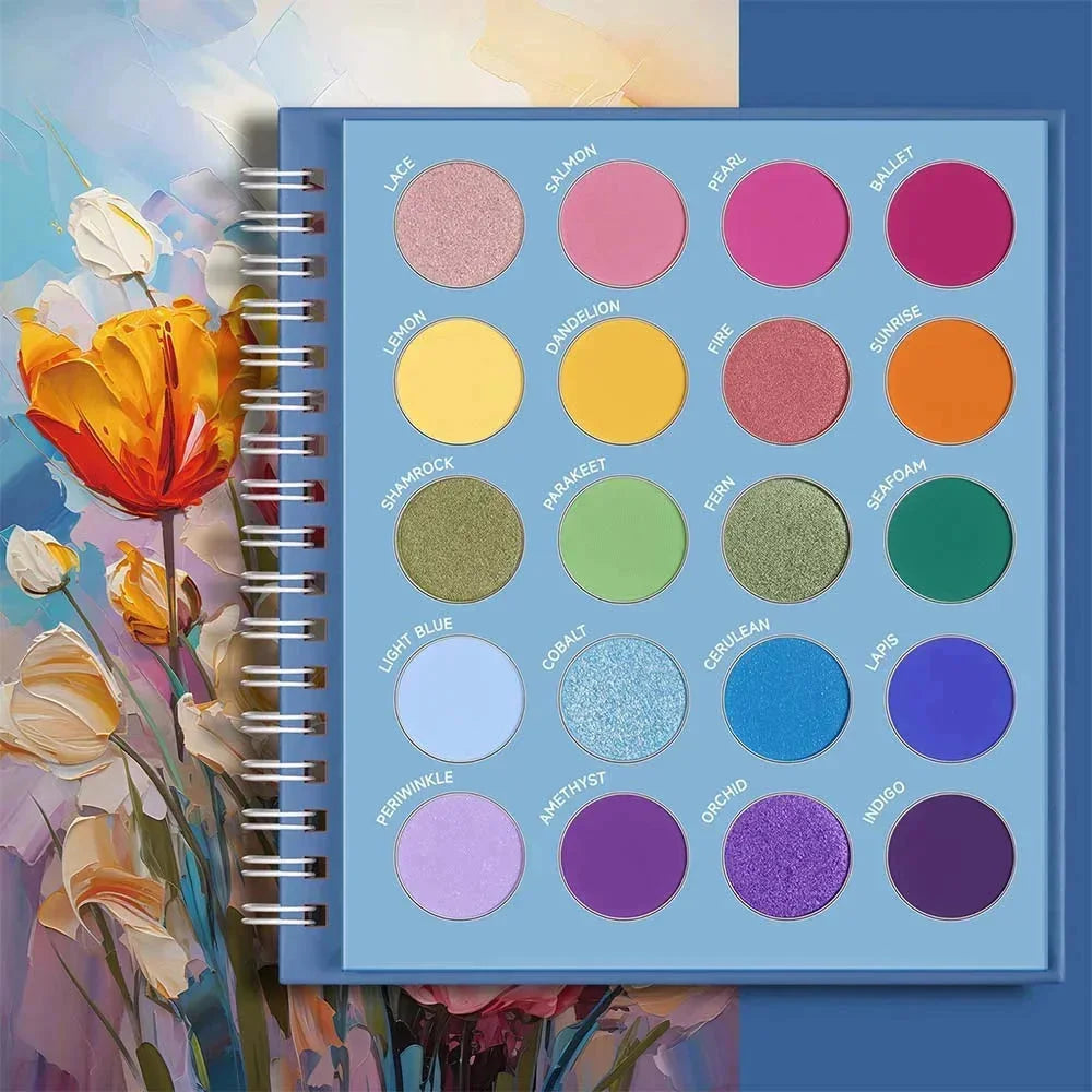 Blooming Flowers Series Palette #RD01 Queen of Elegance