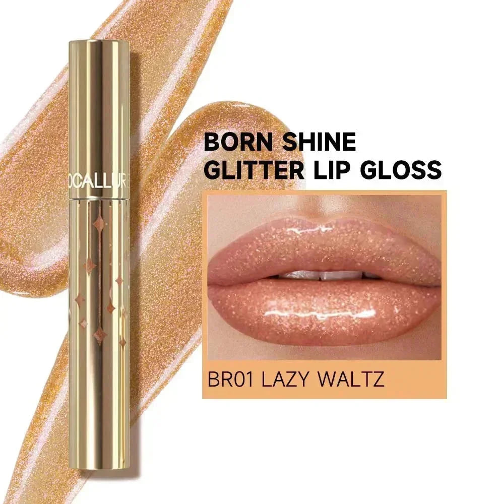 Born Shine Glitter Lip Gloss #BR02 BORN BAD
