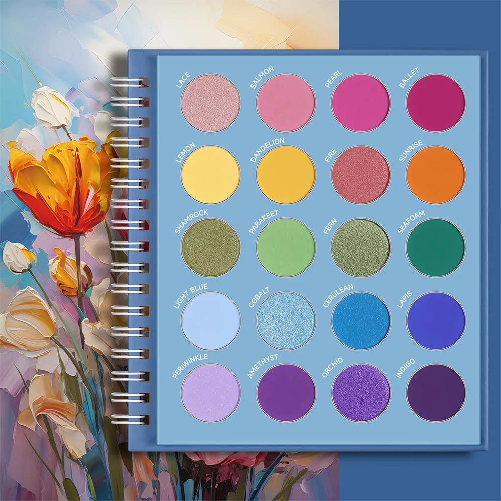 Blooming Flowers Series Palette #BR01 Golden Gingko