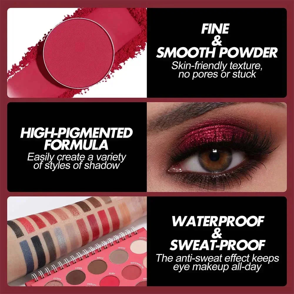 Blooming Flowers Series Palette #RD01 Queen of Elegance