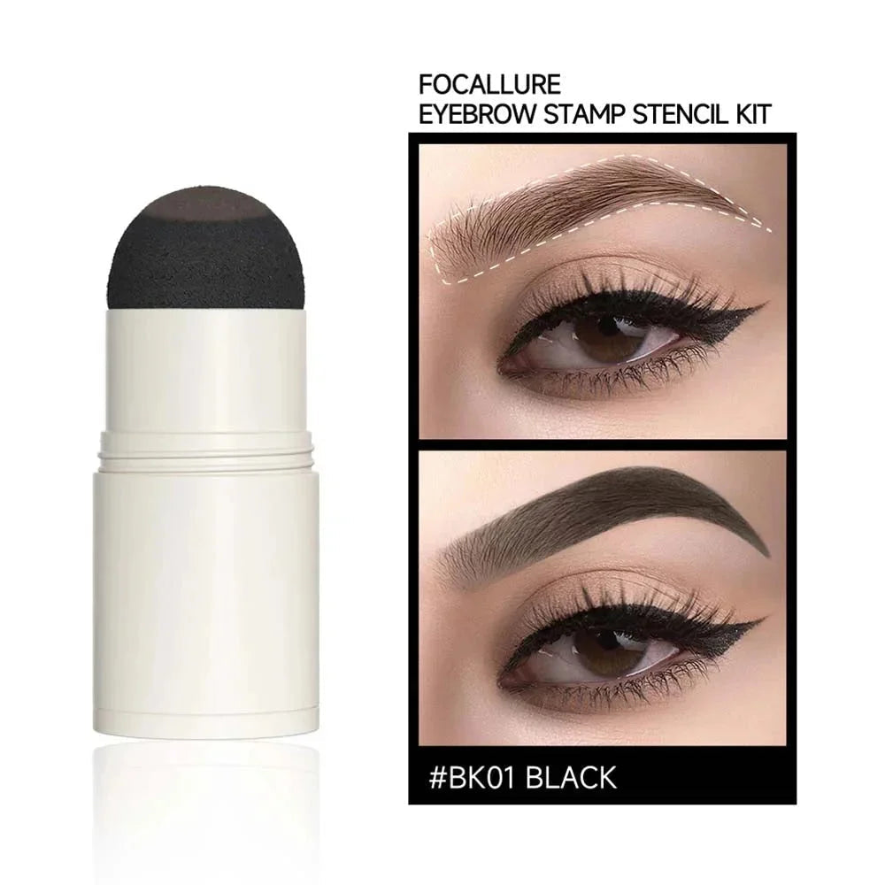 Eyebrow Stamp Stencil Kit #BR03 LIGHT BROWN