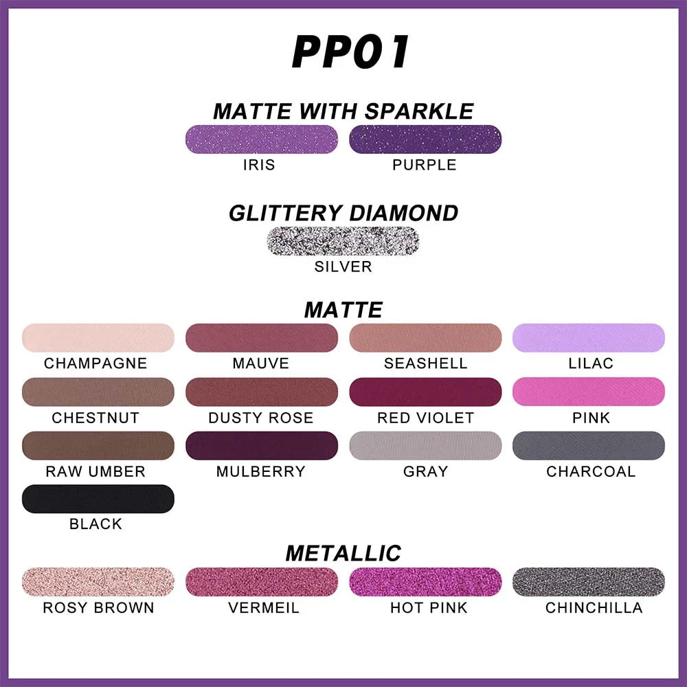 Blooming Flowers Series Palette #BR01 Golden Gingko