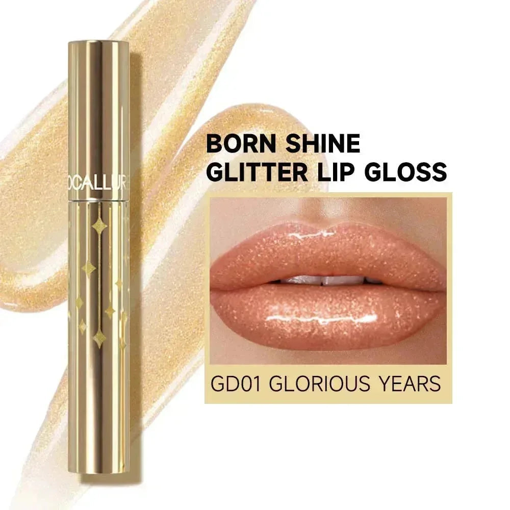 Born Shine Glitter Lip Gloss #BR02 BORN BAD