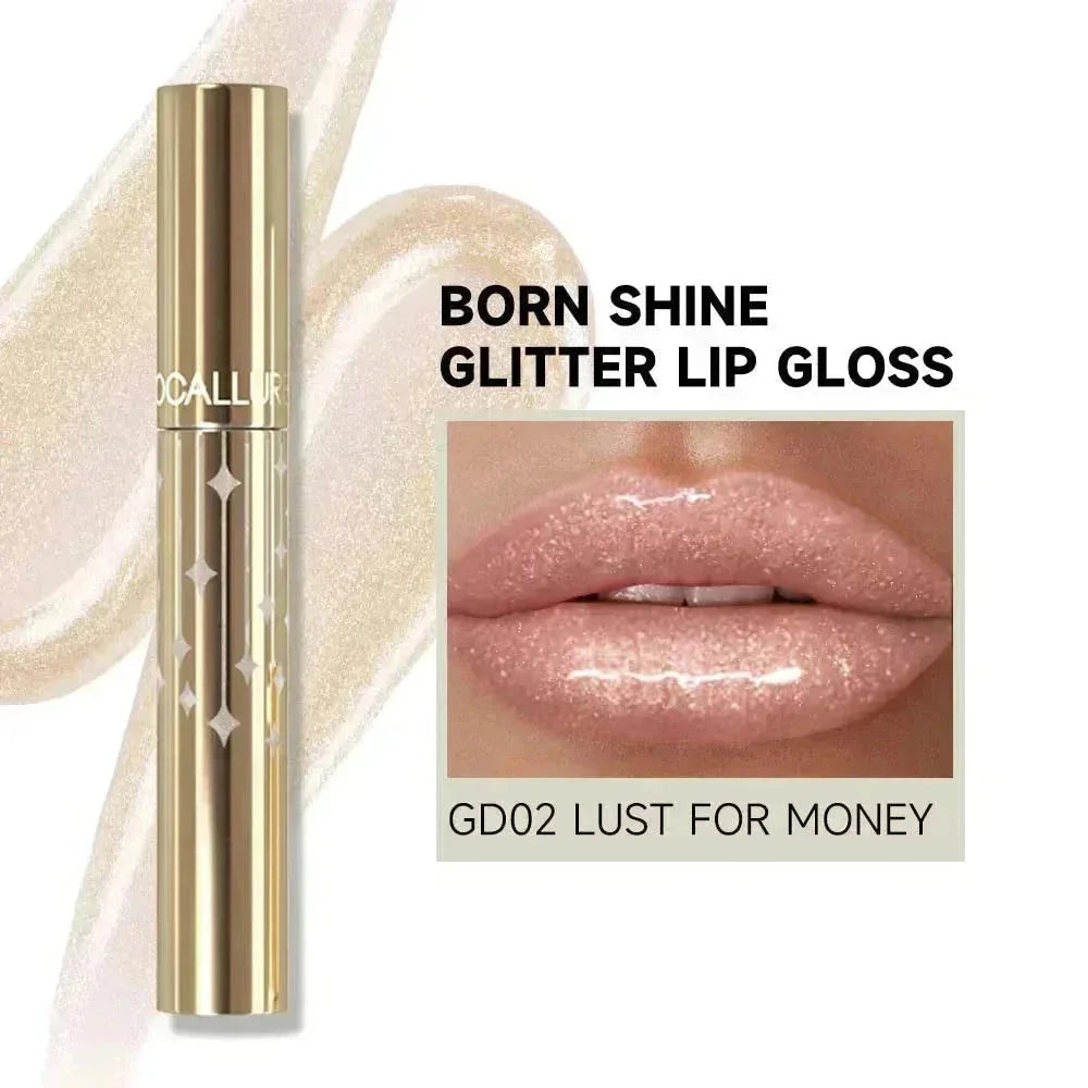 Born Shine Glitter Lip Gloss #BR01 LAZY WALTZ