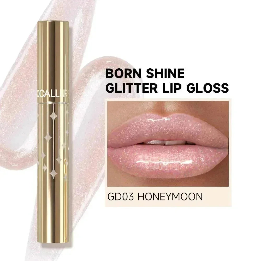Born Shine Glitter Lip Gloss #BR02 BORN BAD