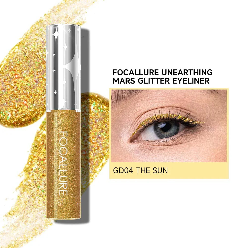 Unearthing Mars Glitter Eyeliner #GD04 THE SUN