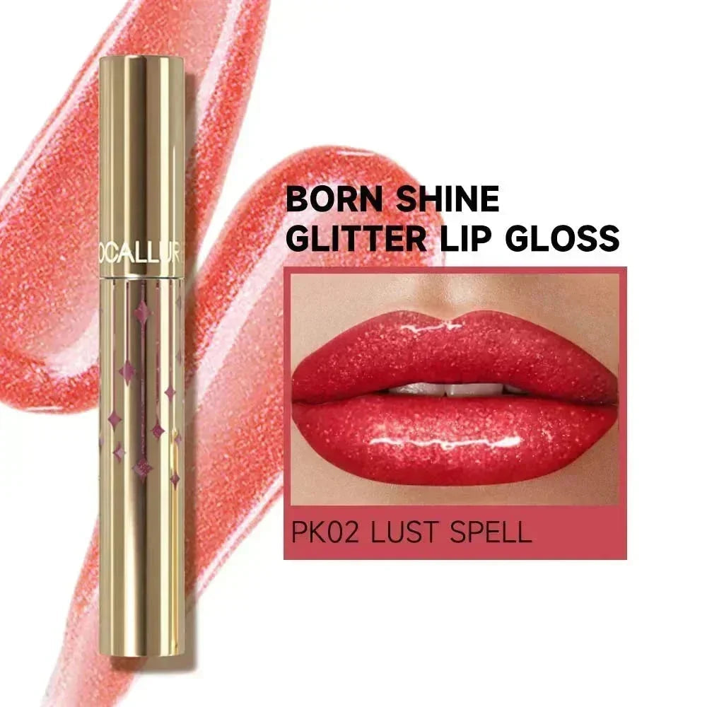 Born Shine Glitter Lip Gloss #BR02 BORN BAD
