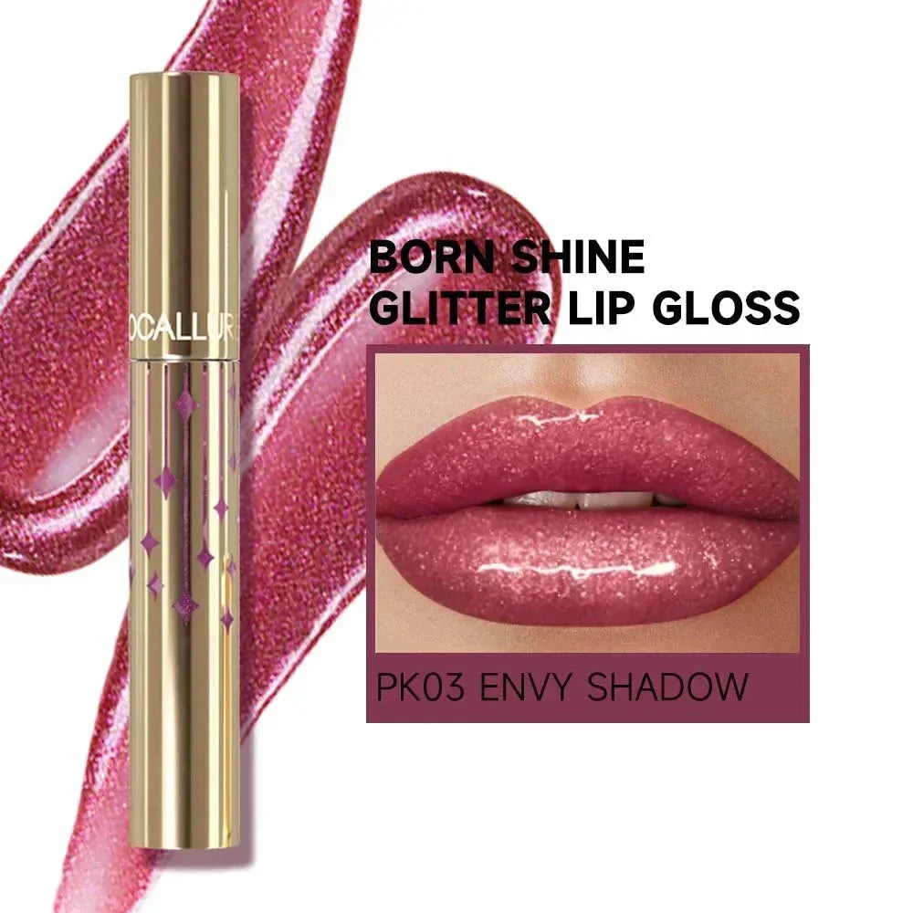 Born Shine Glitter Lip Gloss #NU01 JOANNE