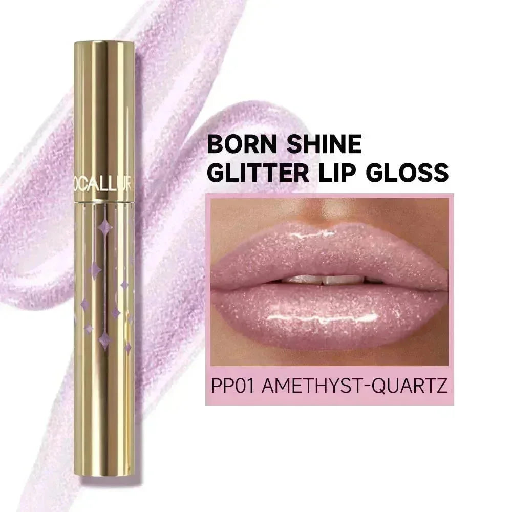 Born Shine Glitter Lip Gloss #PK01 LULLABY