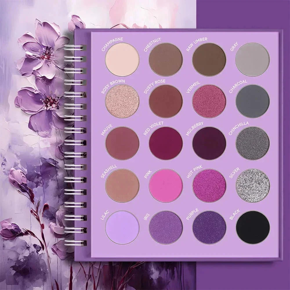 Blooming Flowers Series Palette #RD01 Queen of Elegance