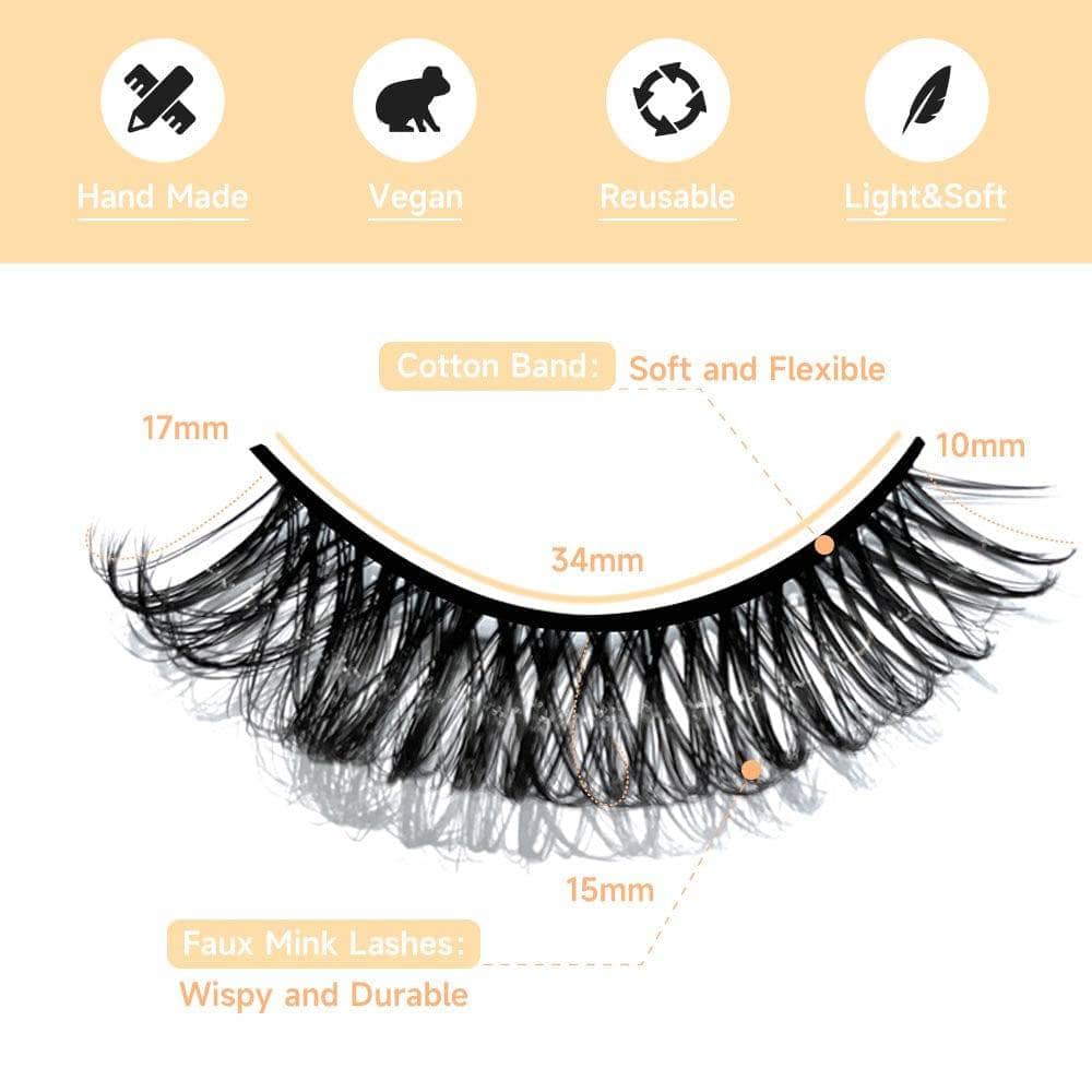Lashes Bloom False Eyelashes-TL01 Gently