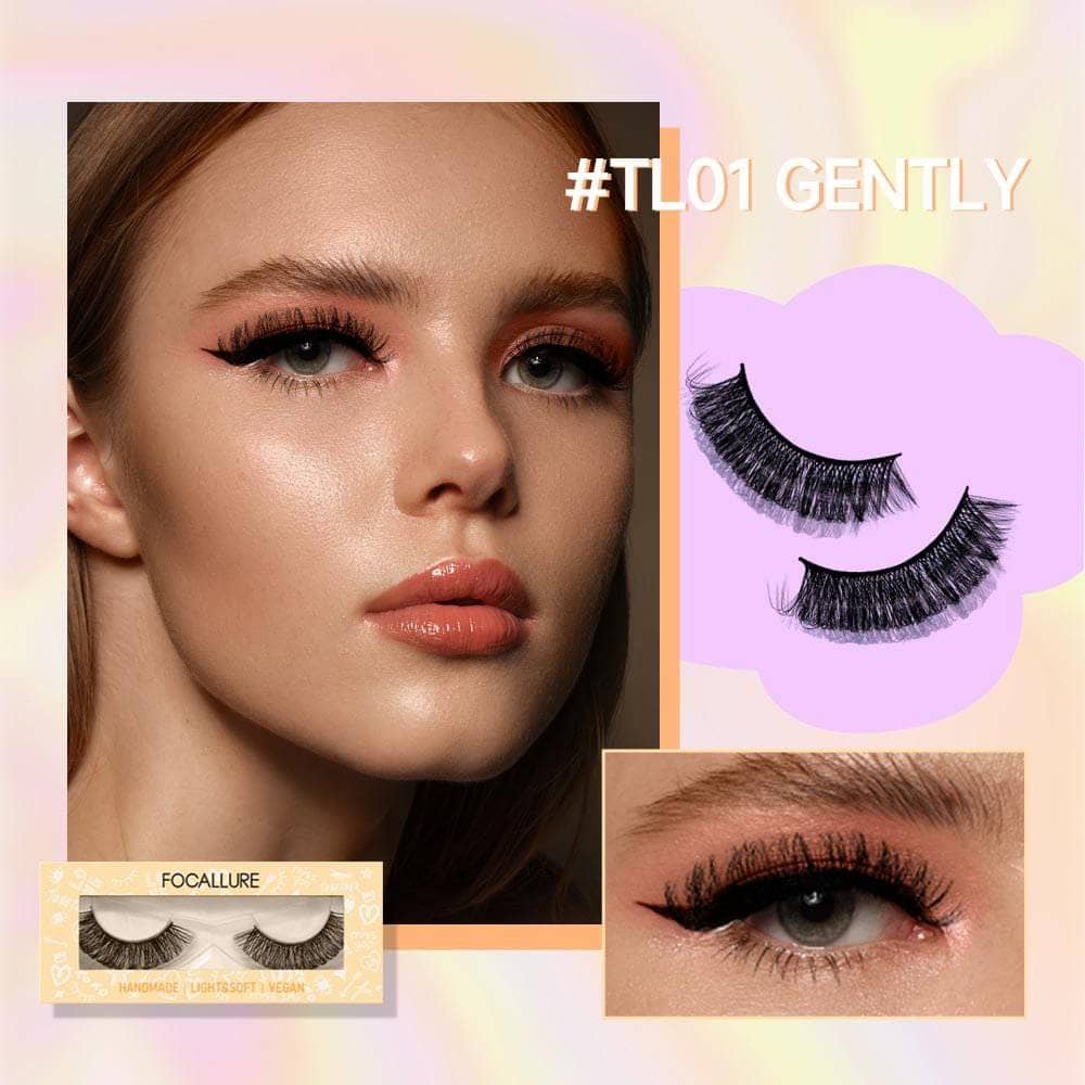 Lashes Bloom False Eyelashes-TL01 Gently