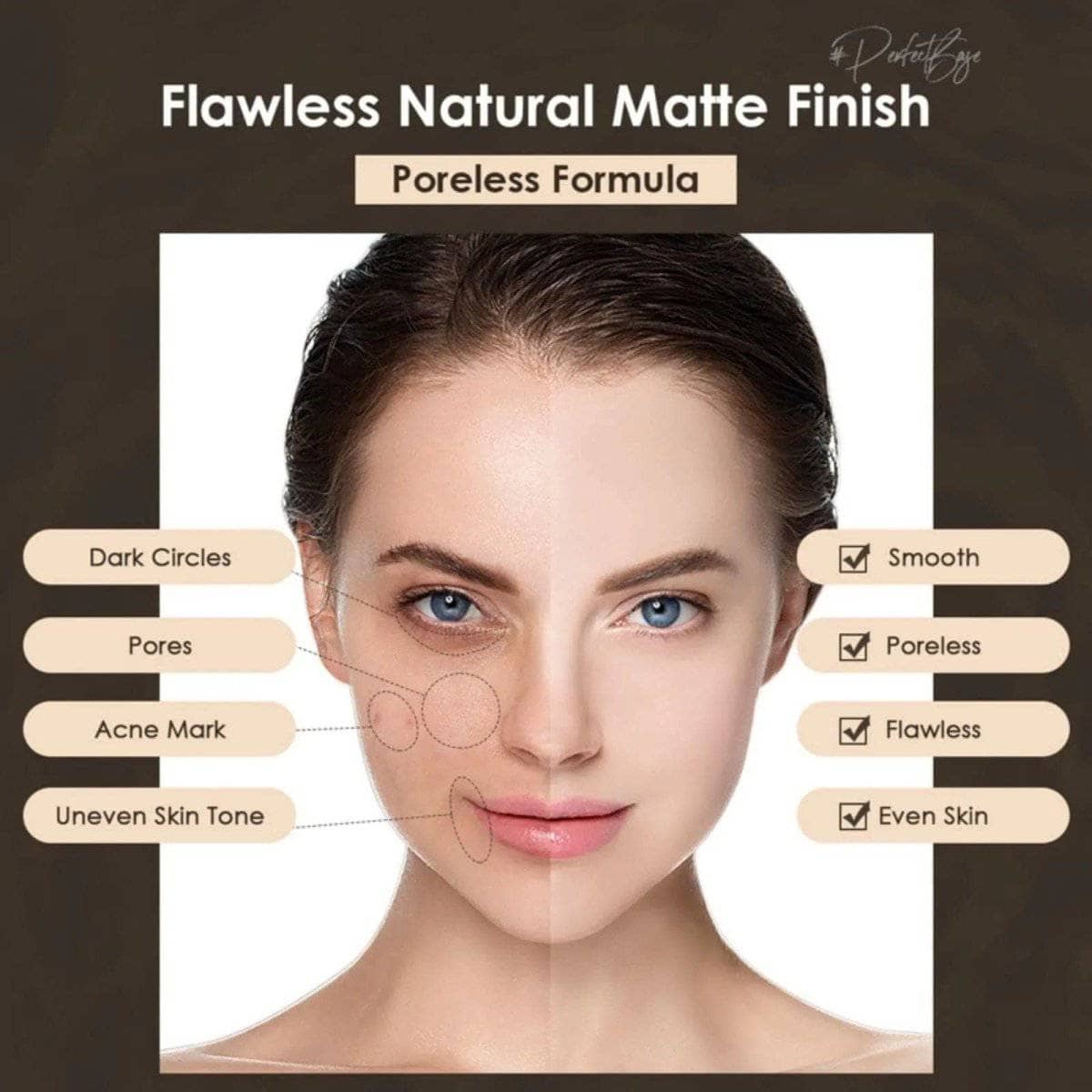 Lasting Poreless Liquid Matte Foundation