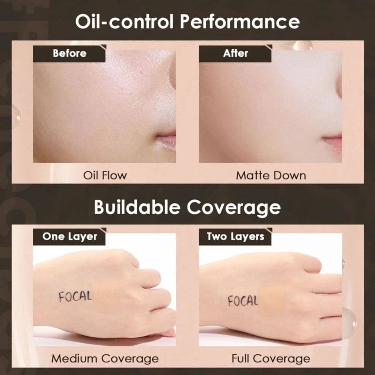 Lasting Poreless Liquid Matte Foundation - YL31 CINNAMON